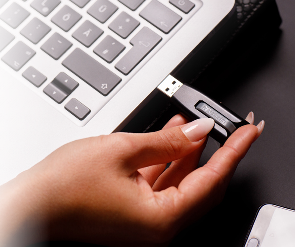 VERBATIM 49189 - 128GB STORE 'N' GO V3 USB 3.2 GEN 1 DRIVE (ARTIKEL NO: 1223562)