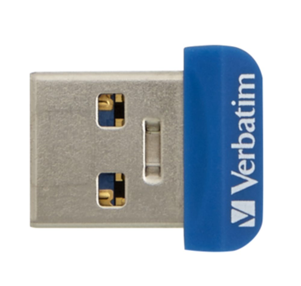 VERBATIM 98711 - 64GB STORE 'N' STAY NANO USB 3.2 GEN 1 DRIVE