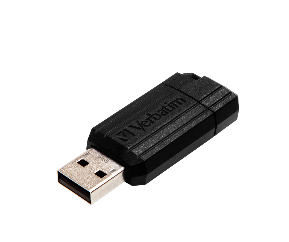 Verbatim 64GB PinStripe USB Sürücü