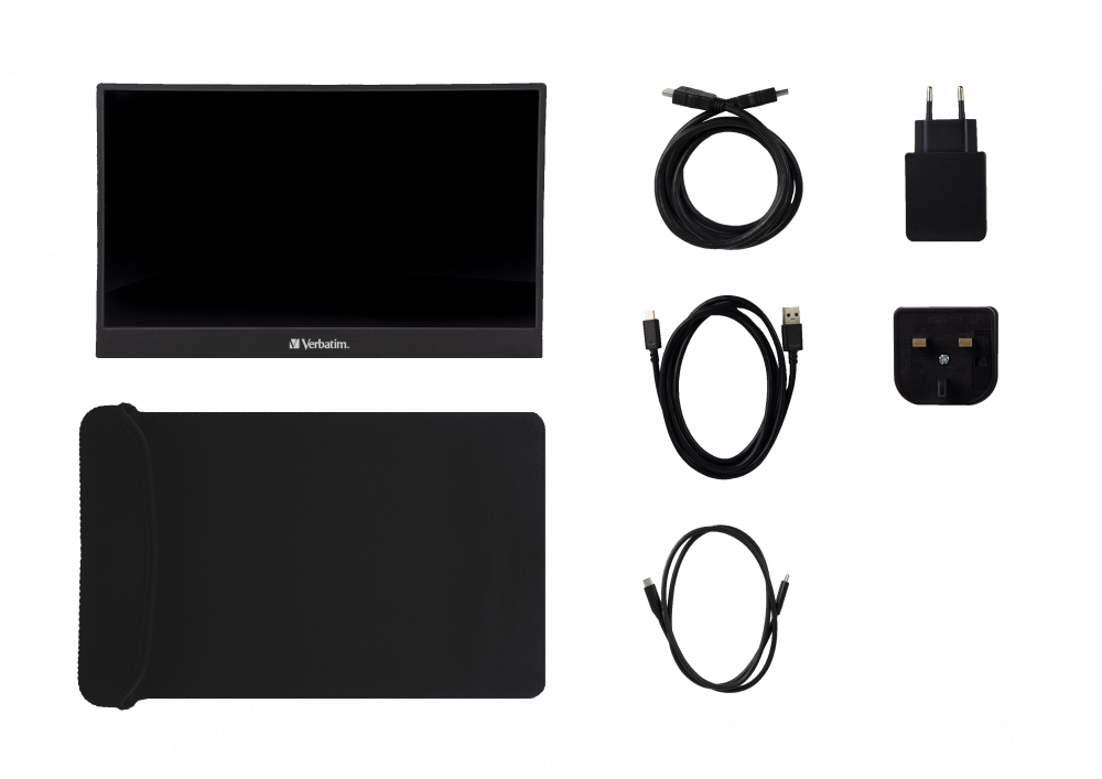 VERBATIM 49590 V PM-14 Portable Monitor 14'' FHD