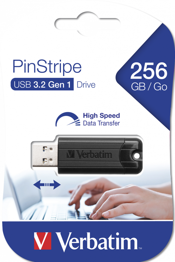 VERBATIM 49320 - 256GB USB 3.0 DRIVE 256GB STORE NO GO