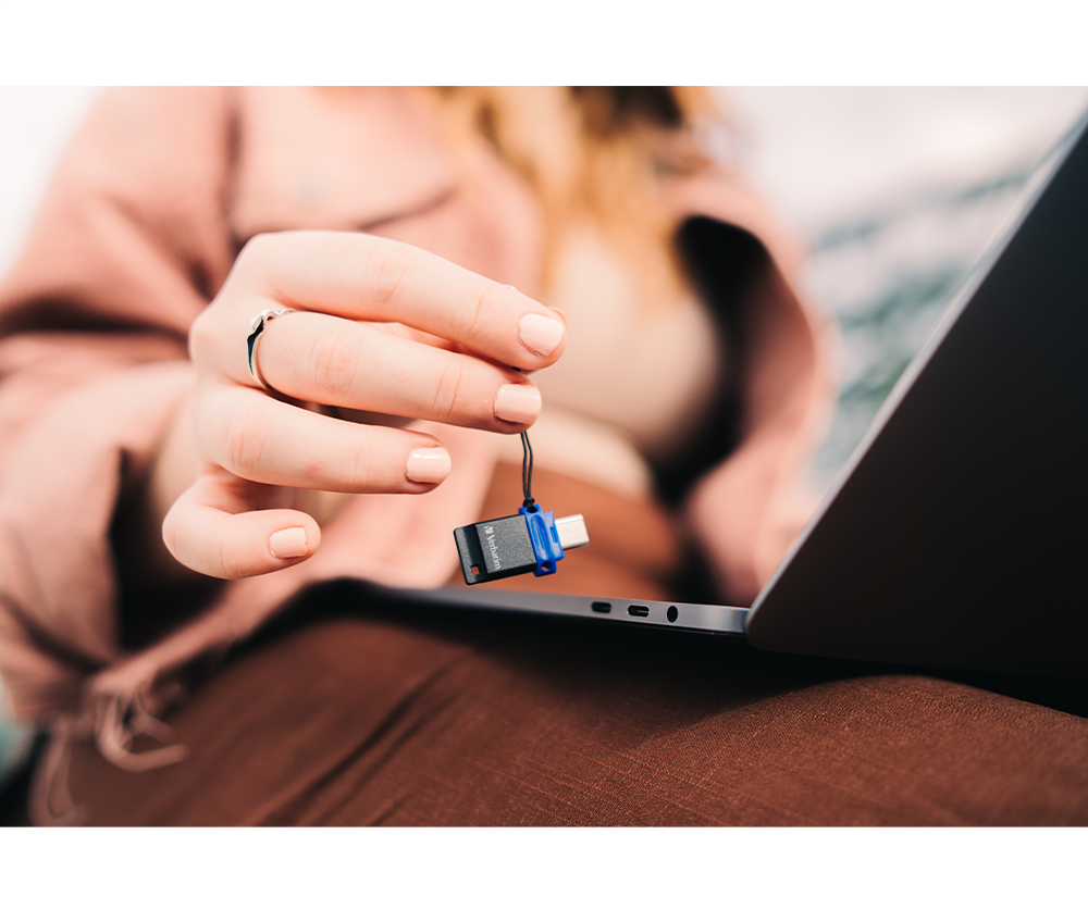 VERBATIM 49966 - 32GB DUAL USB 3.2 GEN 1 USB-C/USB-A DRIVE (ARTIKEL NO: 1223560)