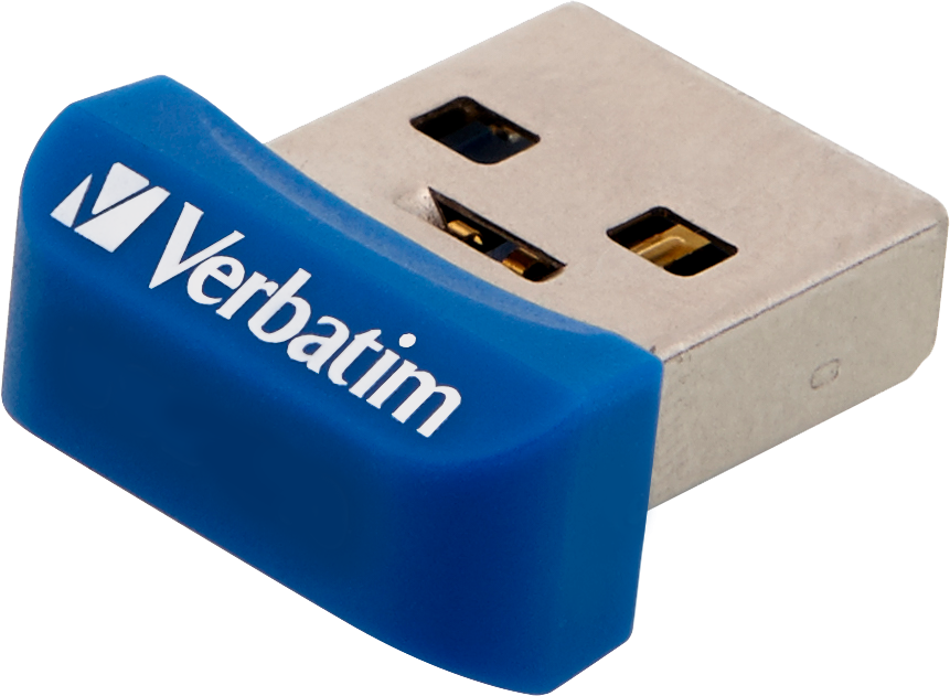 VERBATIM 98711 - 64GB STORE 'N' STAY NANO USB 3.2 GEN 1 DRIVE