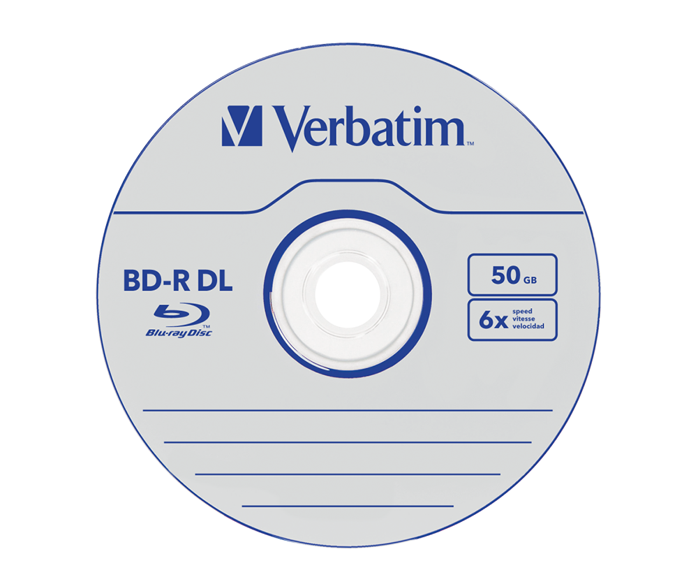 VERBATIM 43746 - BD-R DL 50GB 6X 10 PACK